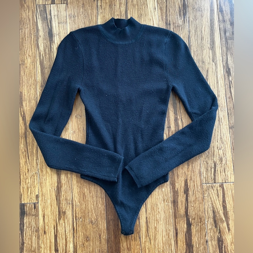 Abercrombie Open Back Sweater Bodysuit